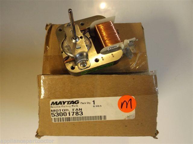 Maytag Whirlpool Microwave 53001783 Motor, Fan NEW IN BOX Maytag Whirlpool Microwave 53001783 Motor, Fan NEW IN BOX